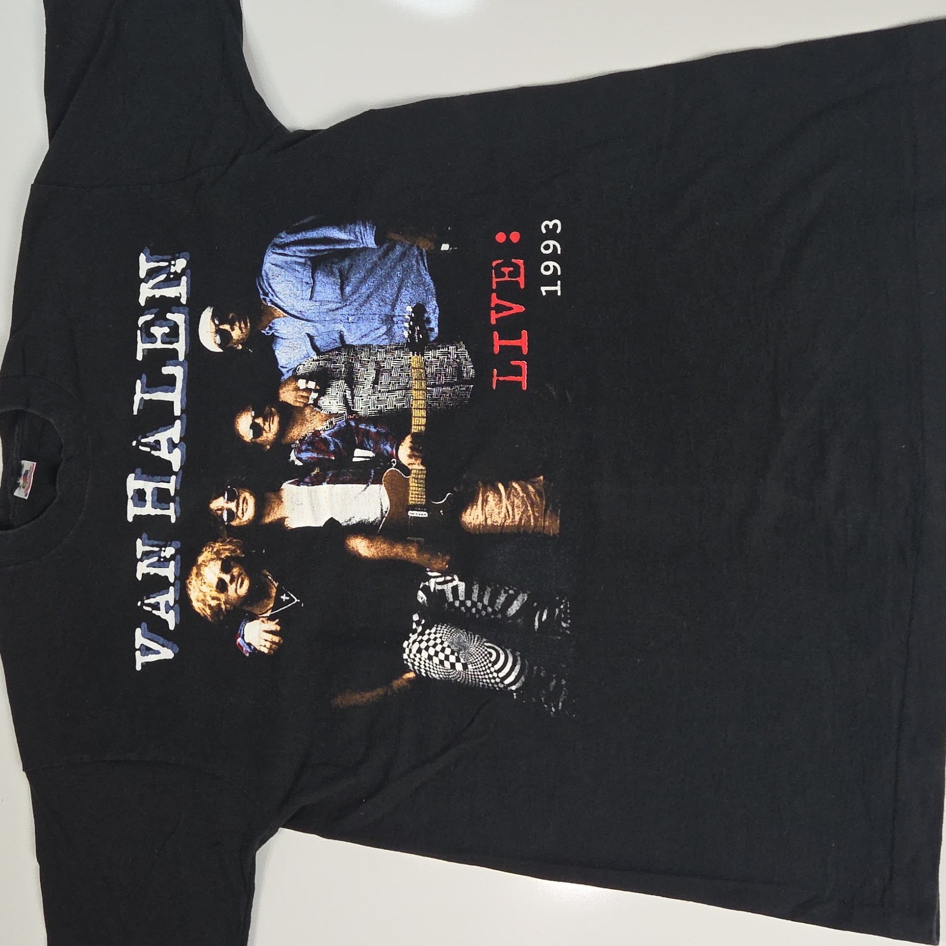 Vintage Van Halen 1993 World Tour Graphic Tee